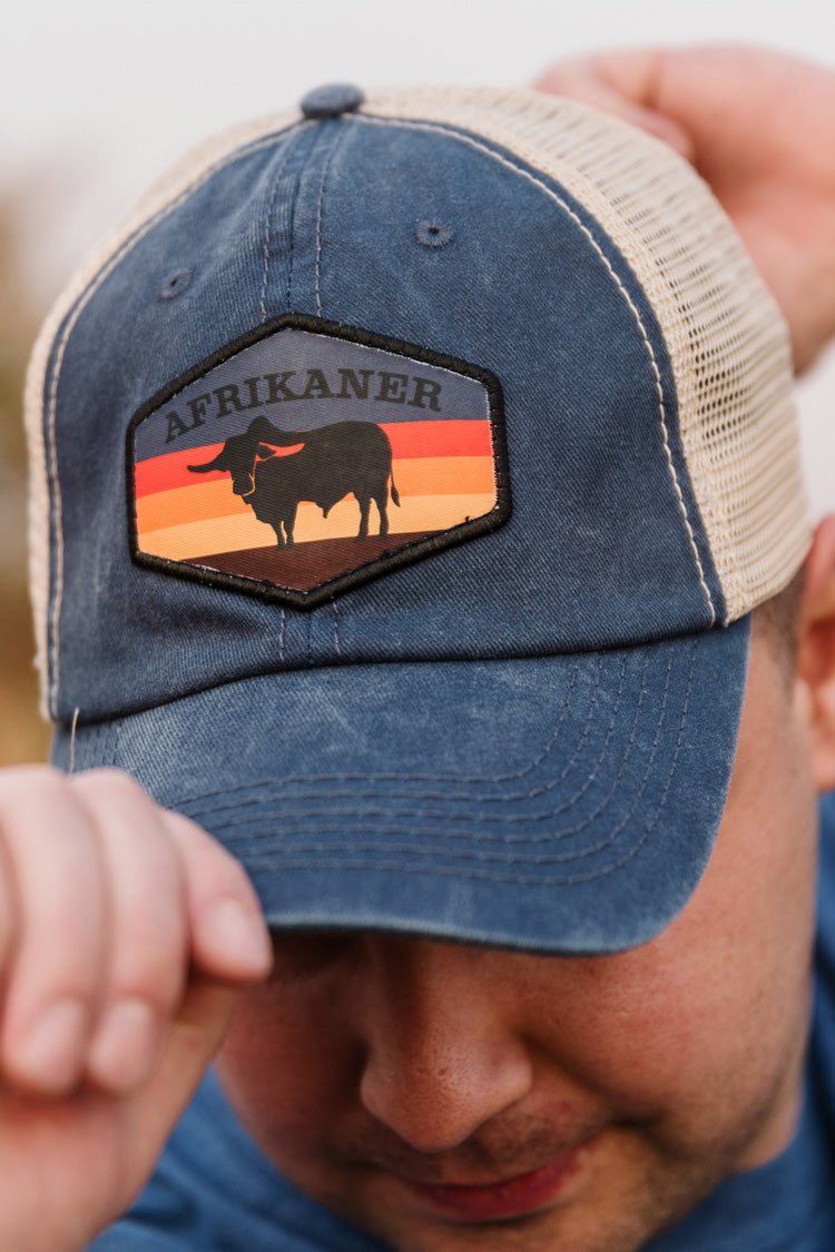 Afrikaner Cap - Blue