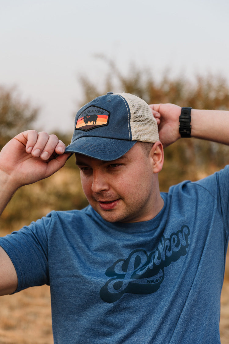 Afrikaner Cap - Blue