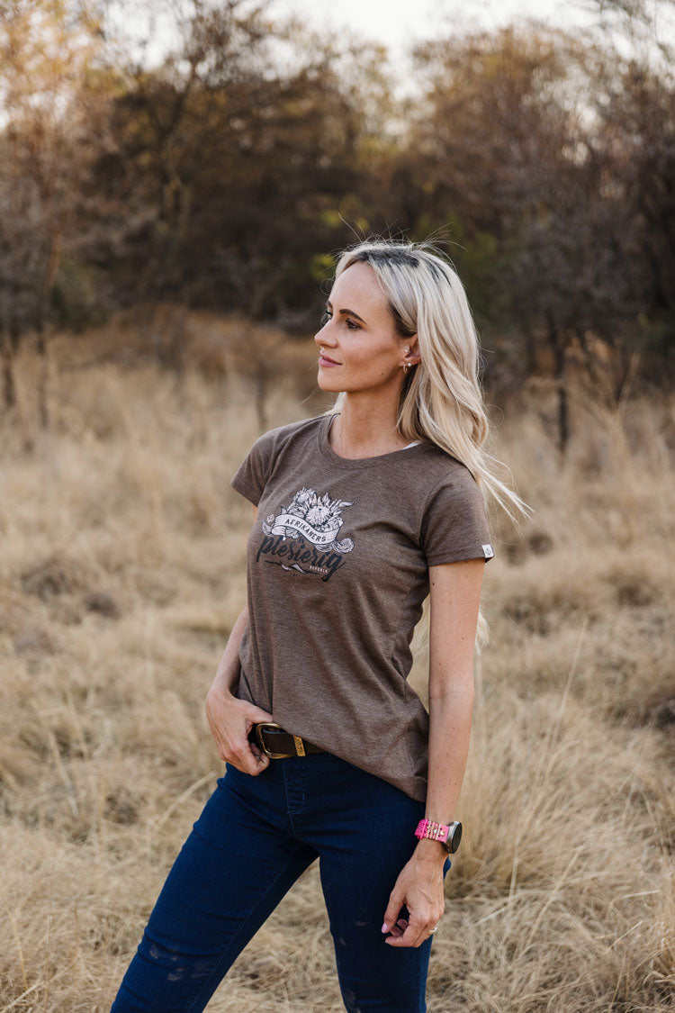 Afrikaners is Plesierig T-shirt (Ladies)