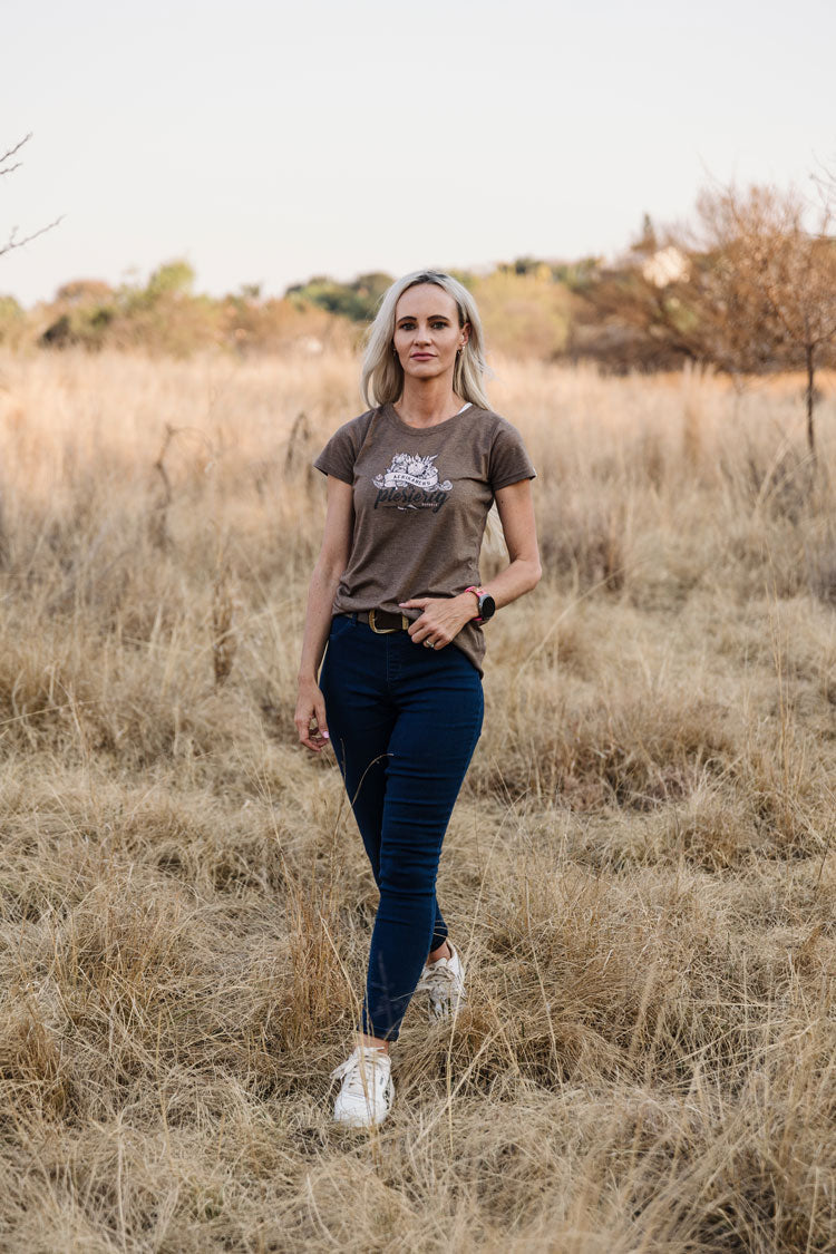 Afrikaners is Plesierig T-shirt (Ladies)
