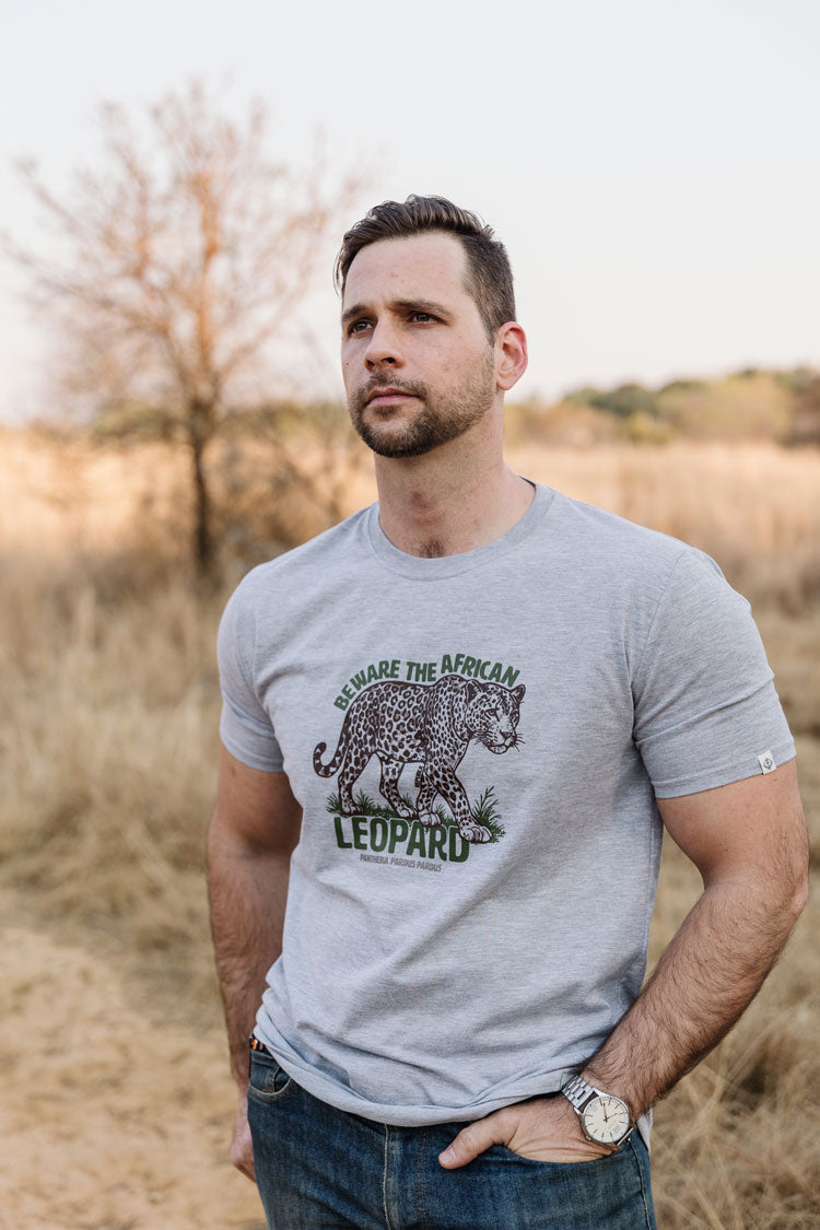 Die Afrika Luiperd T-hemp