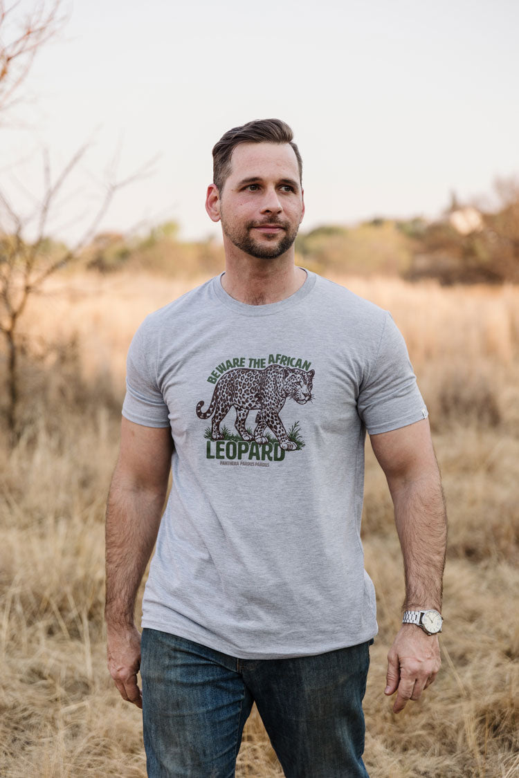 Die Afrika Luiperd T-hemp