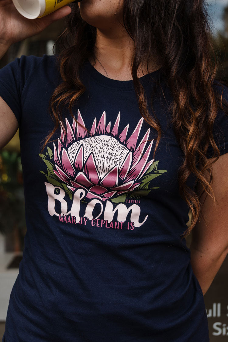 Blom Waar Jy Geplant Is T-hemp