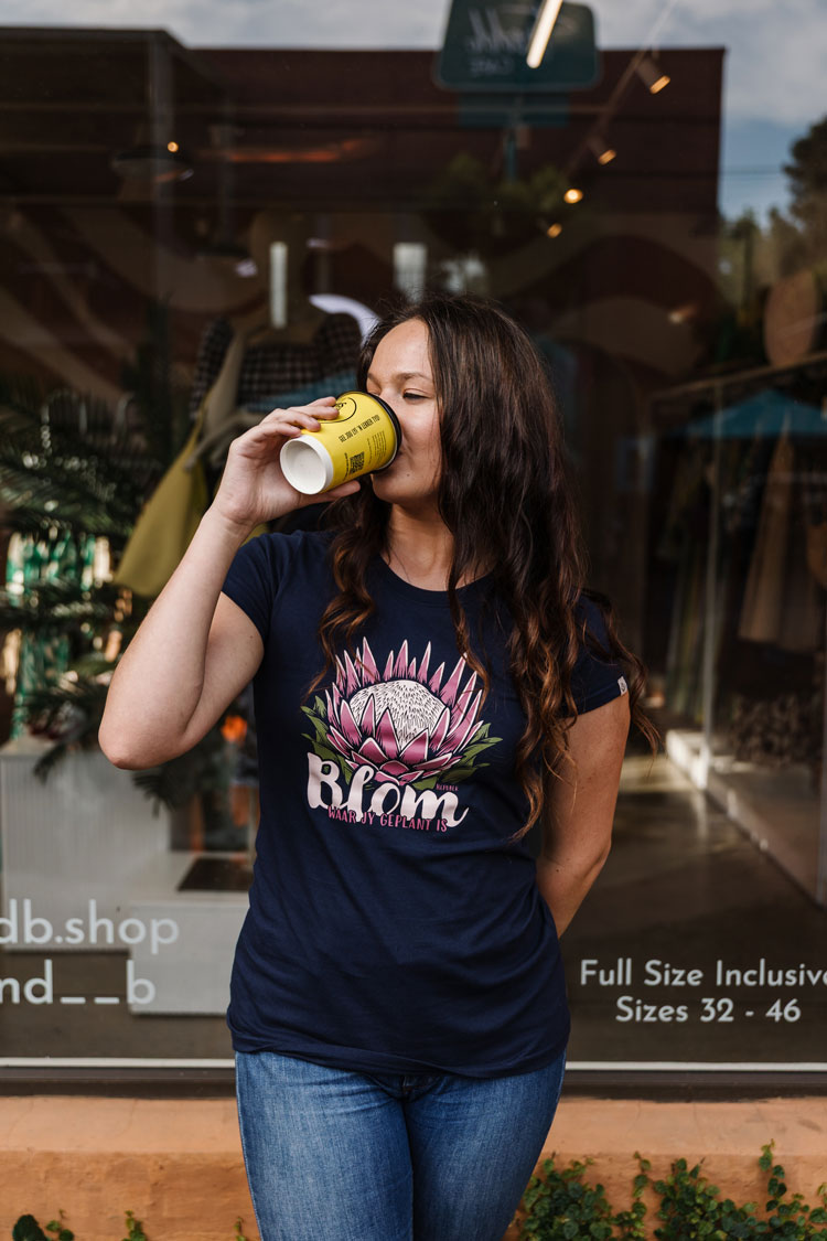 Blom Waar Jy Geplant Is T-hemp