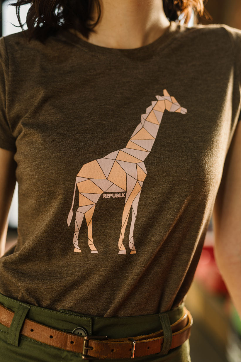 Geo Kameelperd T-hemp
