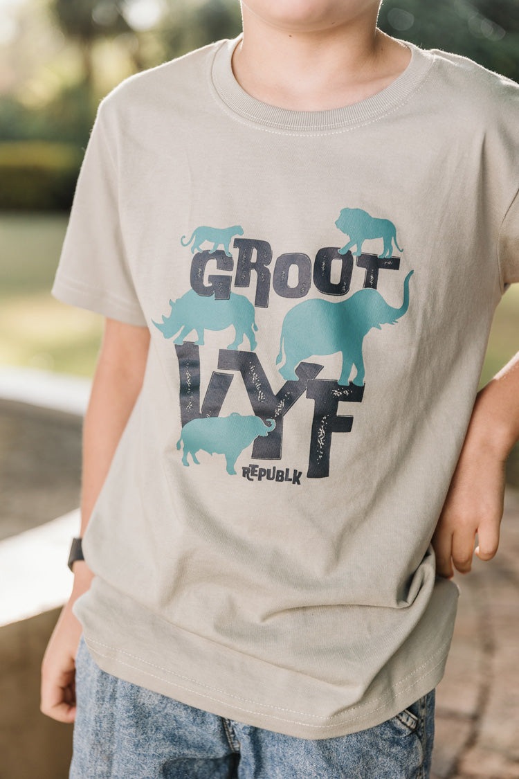 Groot Vyf T-shirt (Kids) - Stone