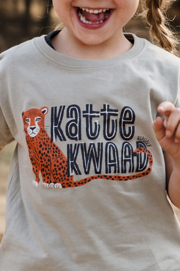 Katte Kwaad T-hemp (Kinders)