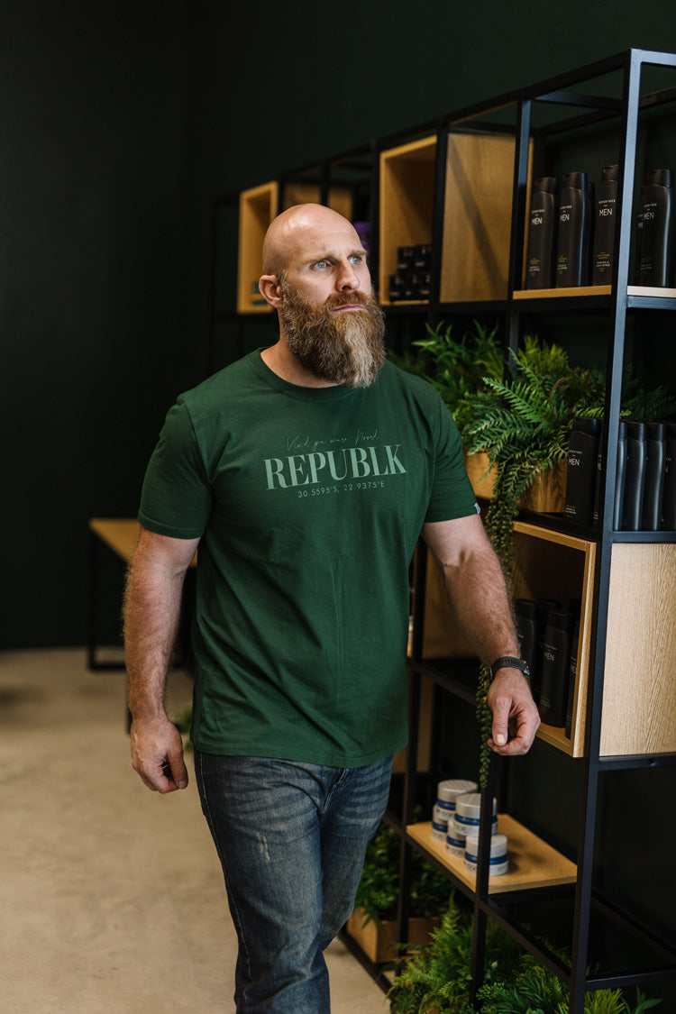 Republk Vind Jou Ware Noord T-hemp - Groen
