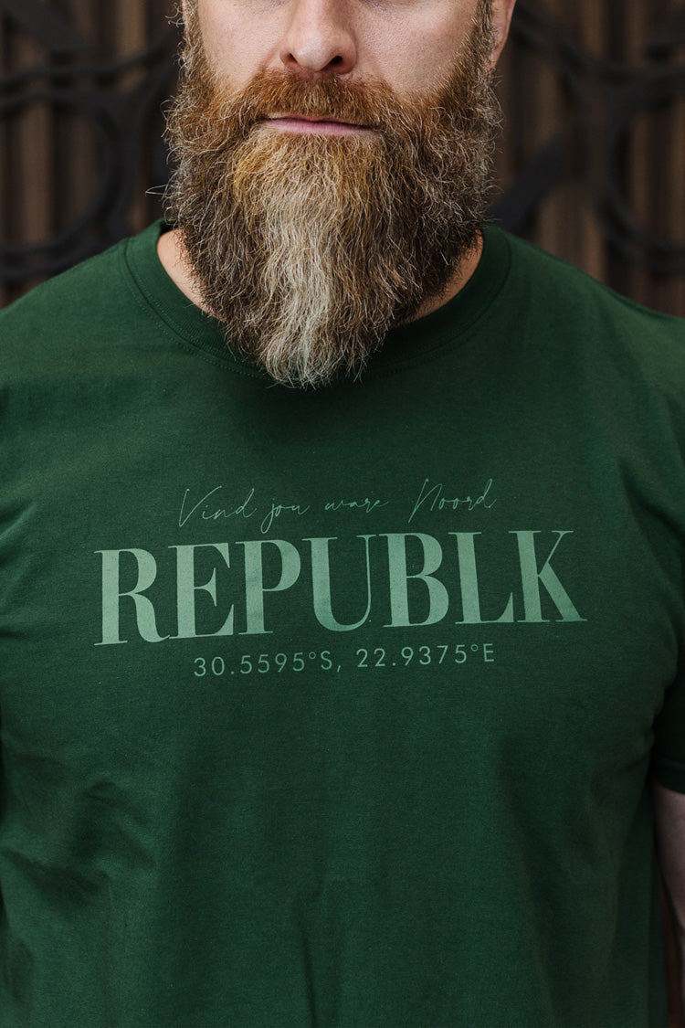 Republk Vind Jou Ware Noord T-hemp - Groen