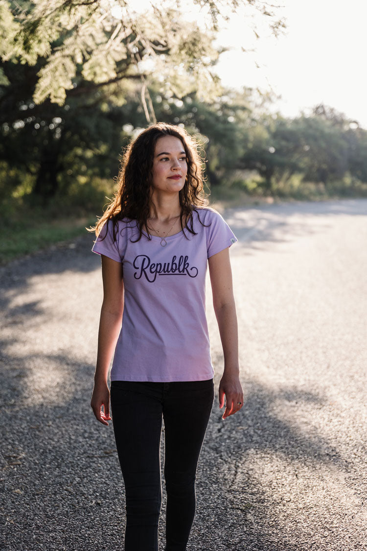 Republk T-hemp - Lilac (Dames)