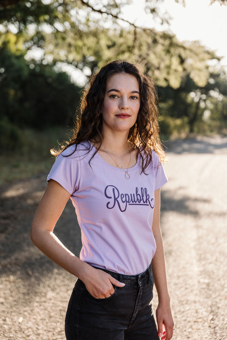 Republk T-shirt - Lilac