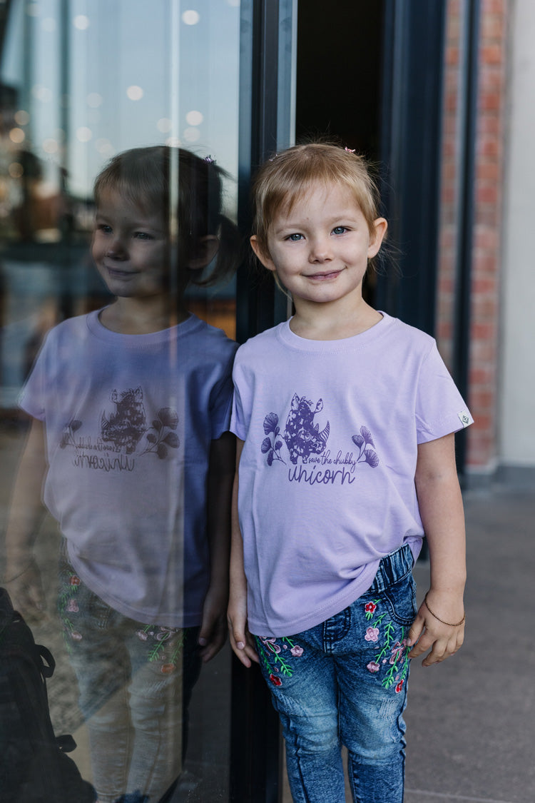Chubby Unicorn T-shirt (Kids)