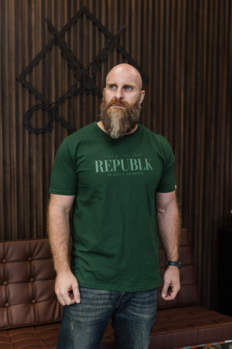 Republk Vind Jou Ware Noord T-hemp - Groen