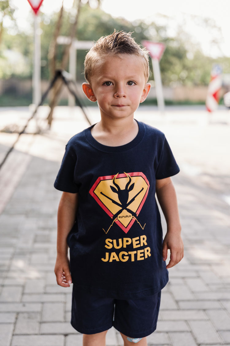 Super Jagter T-hemp (Kinders)