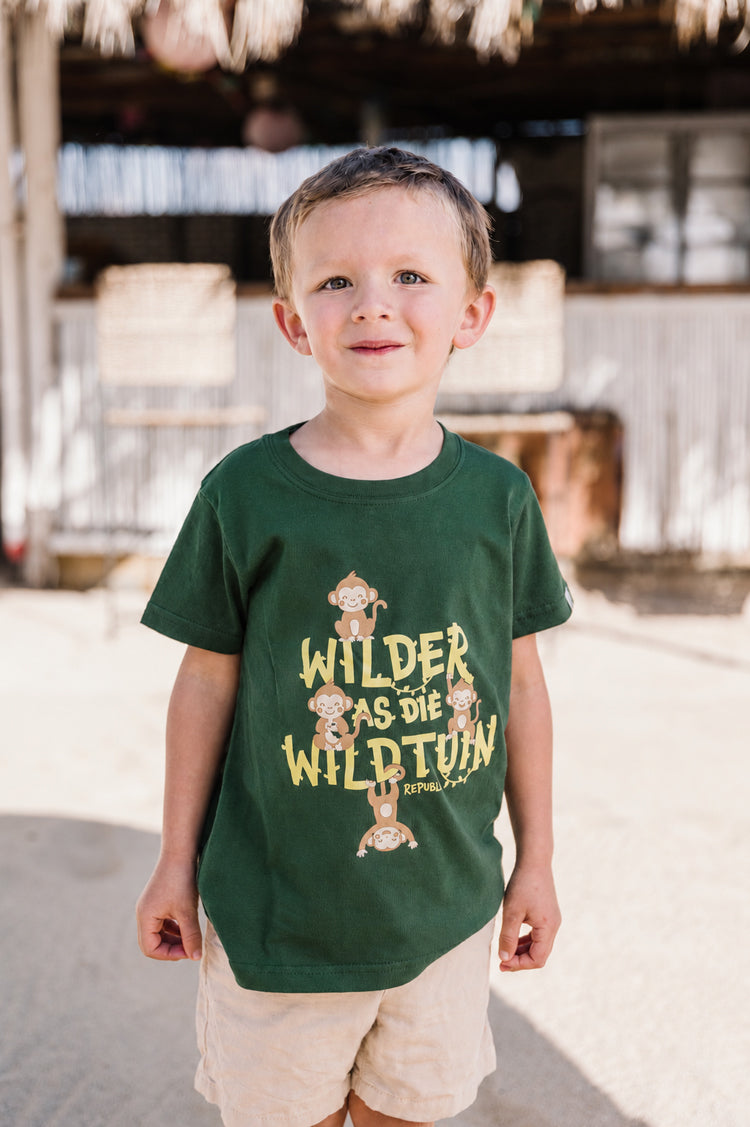 Wilder as die Wildtuin T-hemp (Kinders)