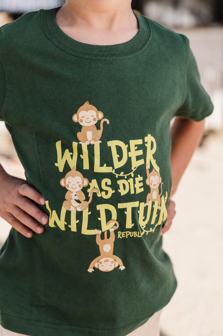 Wilder as die Wildtuin T-hemp (Kinders)